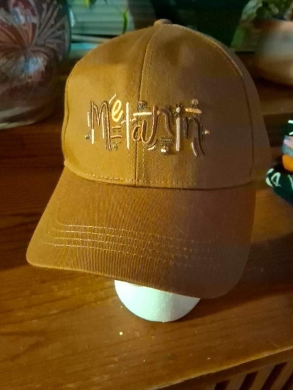 🐻Sonoma Brown Embroidered Baseball Cap